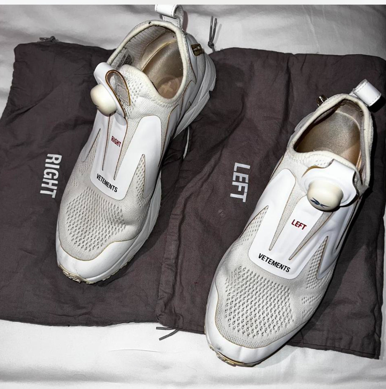 Vetements x Reebok Metasplit Sneakers
