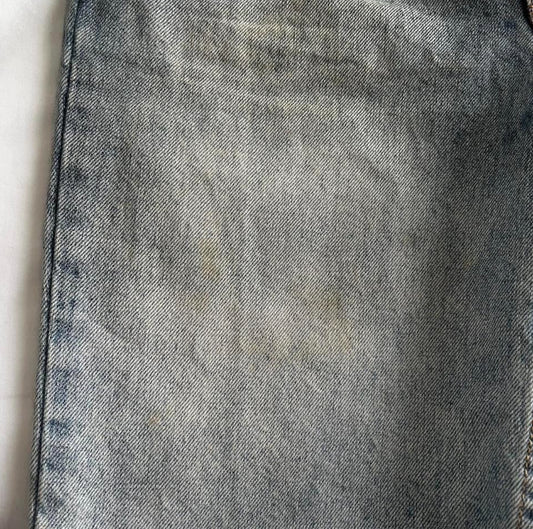 Ksubi Brooklyn Short Skream Trashed Denim