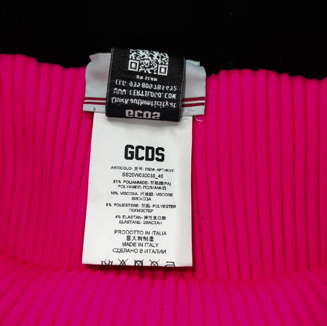 GCDS Ribbed Shorts